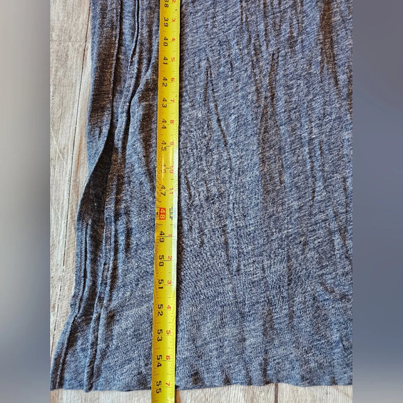 Anthropologie 34°N 118W° •Size Small• Benna Maxi Dress 100% Linen Blue Space Die - Picture 12 of 12